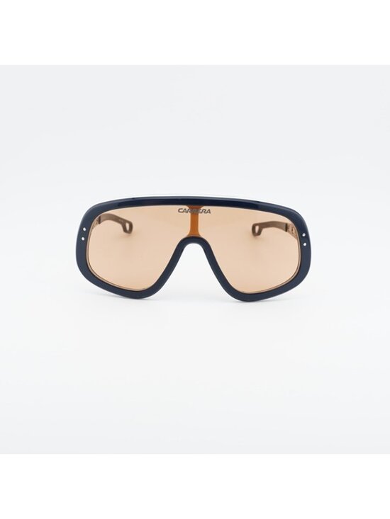 Carrera FLAGLAB 17 0DTY W7 Sunglasses Blue/Ruthenium Shield Frame, Brown Lenses main image 7